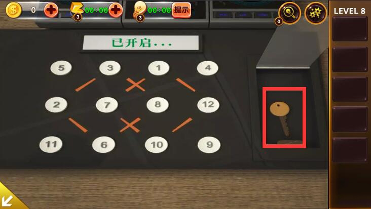 《密室逃脫4：逃出電影院》第八關通關攻略