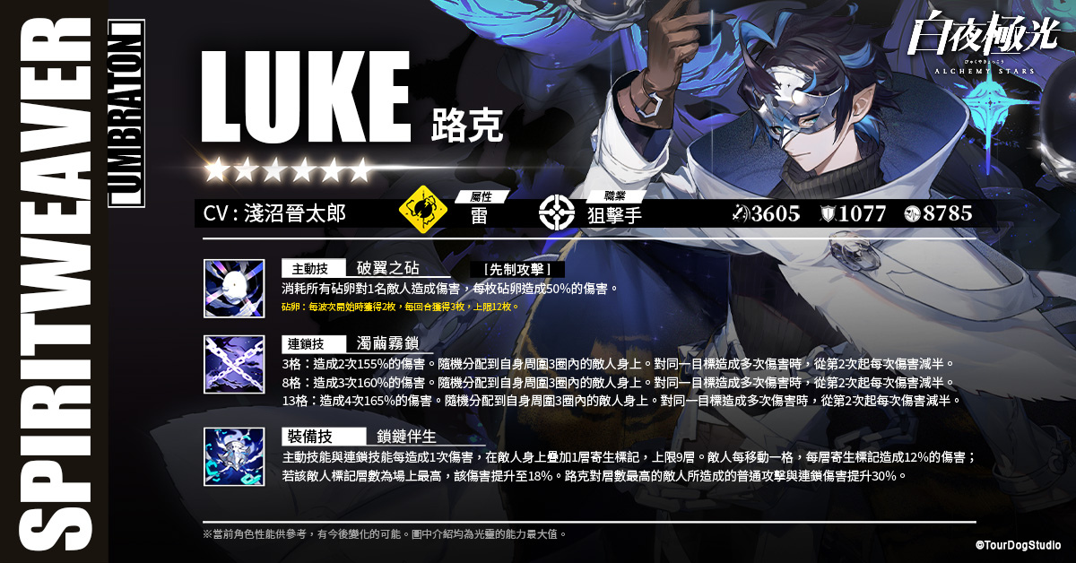 《白夜極光》版本更新「夜與霧之影」限時(shí)開(kāi)放「2022年臺(tái)北國(guó)際電玩展」參展確定