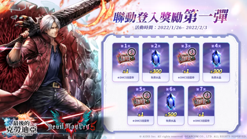 《最后的克勞迪亞》x《DevilMayCry5》超燃聯(lián)動！帥氣滿點的惡魔獵人颯爽登場！