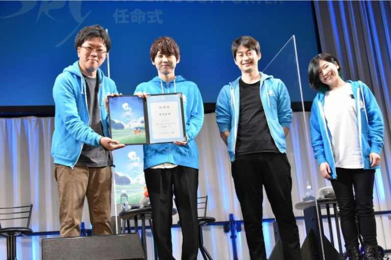 Sky光遇AnimeJapan2022舞臺活動報導(dǎo)聲優(yōu)梶裕貴被任命為特別支援者