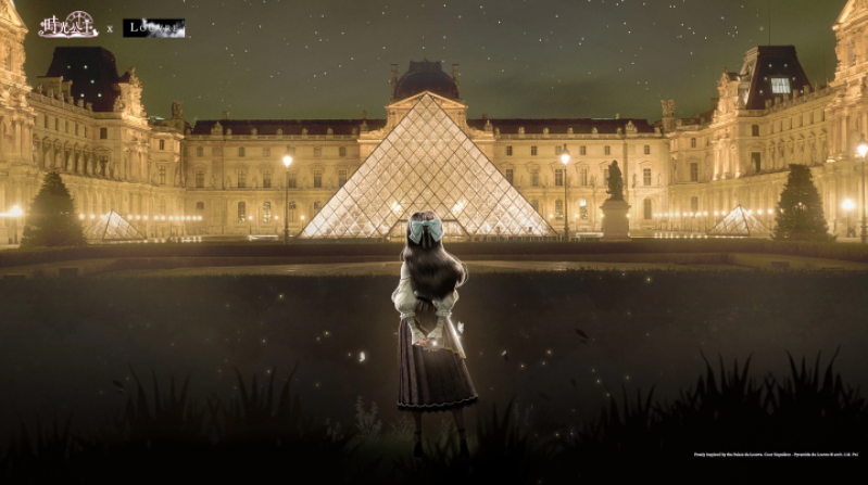 參觀(guān)羅浮宮不用去法國(guó)！《時(shí)光公主》x《羅浮宮Louvre》跨界聯(lián)動(dòng)正式展開(kāi)