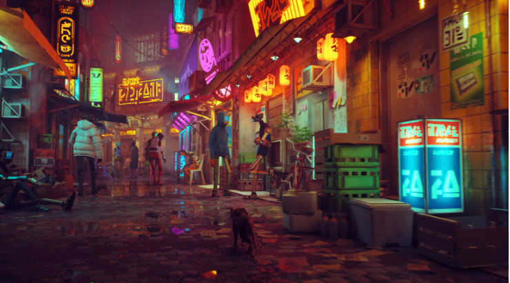 賽博朋克風(fēng)流浪貓模擬器《Stray》Steam上線，好評如潮