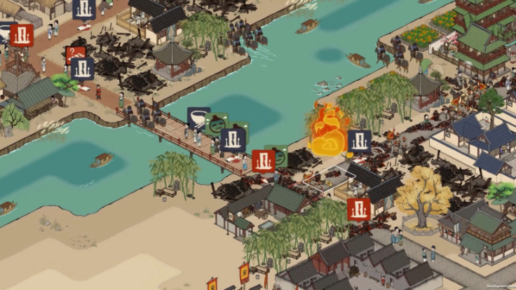 古風(fēng)城市建造游戲《滿庭芳：宋上繁華》上線Steam，融合歷史、劇情、策略元素