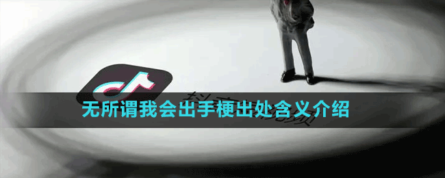 無所謂我會(huì)出手梗出處含義介紹