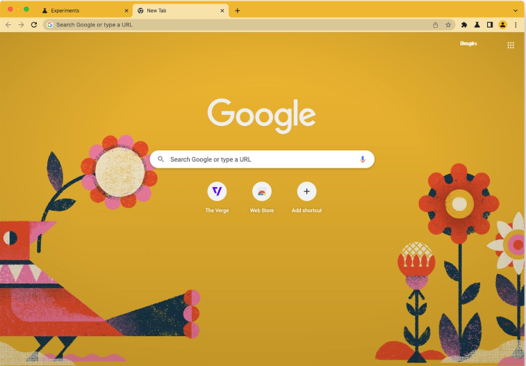 谷歌桌面版 Chrome 瀏覽器引入 Material You 風(fēng)格主題，顏色自動(dòng)跟隨壁紙變化