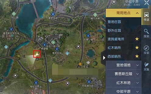 《黎明覺(jué)醒生機(jī)》藏寶圖稻草人位置介紹