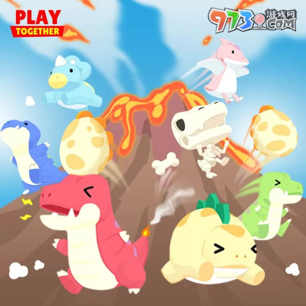 《天天玩樂園》新增恐龍主題活動，在KAIA島嶼協(xié)助考古學家發(fā)現(xiàn)恐龍的痕跡