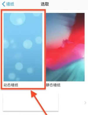 《蘋果》設(shè)置動態(tài)壁紙方法