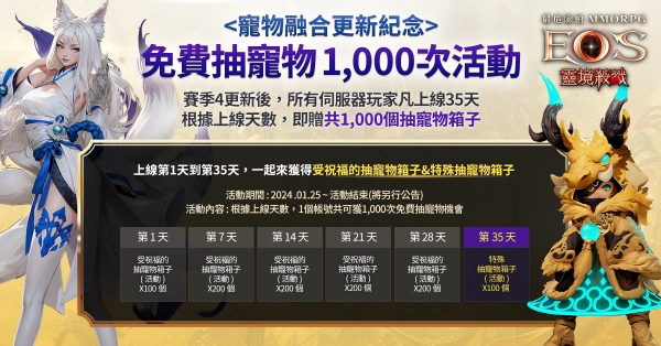 《靈境殺戮》賽季4：解放事前預(yù)約開始！全新伺服器「路克」1,000%成長(zhǎng)特化活動(dòng)開跑