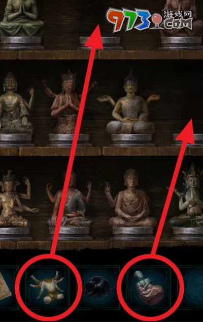 《紙嫁衣7卿不負》第一章雕像擺放順序
