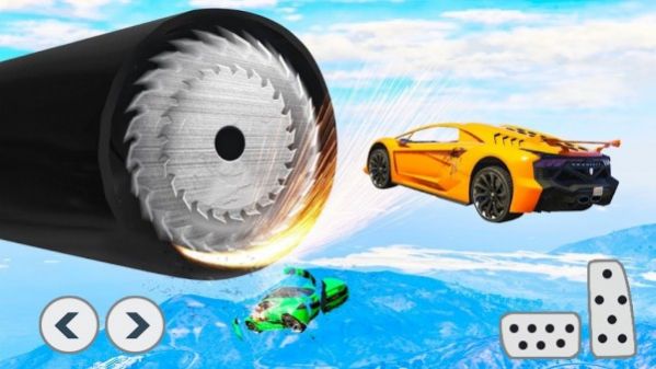 超級(jí)英雄特技飆車截圖(2)