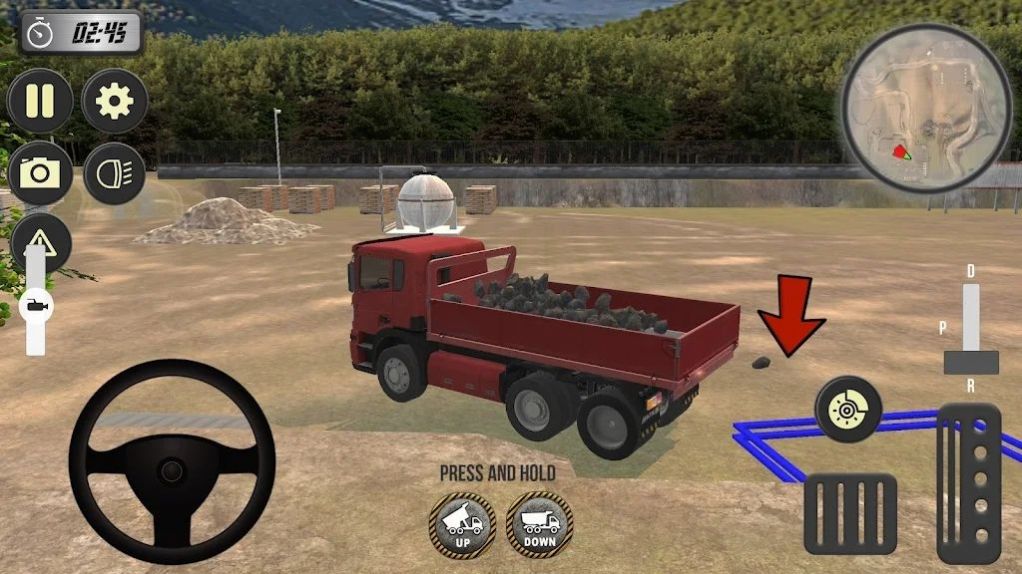 礦山采石場(chǎng)卡車(chē)模擬器截圖(2)