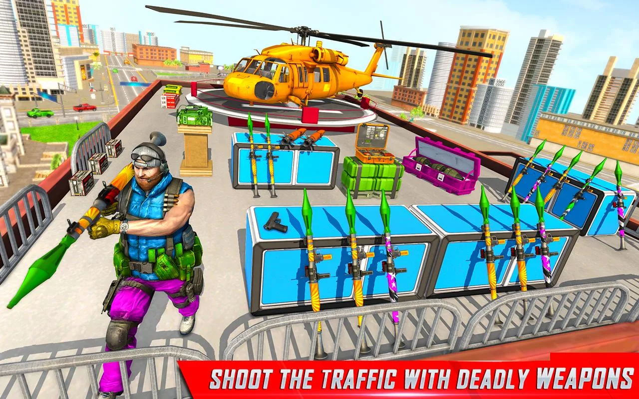 街機(jī)汽車(chē)射擊截圖(1)