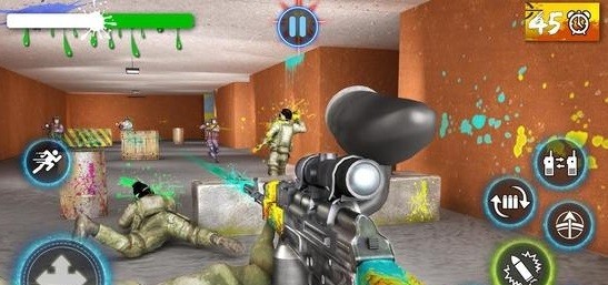彩彈射擊競技場射擊截圖(2)