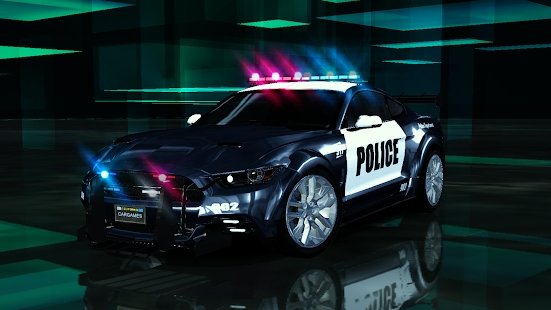 警車停車和駕駛截圖(3)