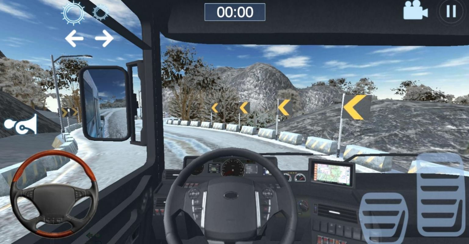 雪山卡車(chē)模擬器截圖(2)