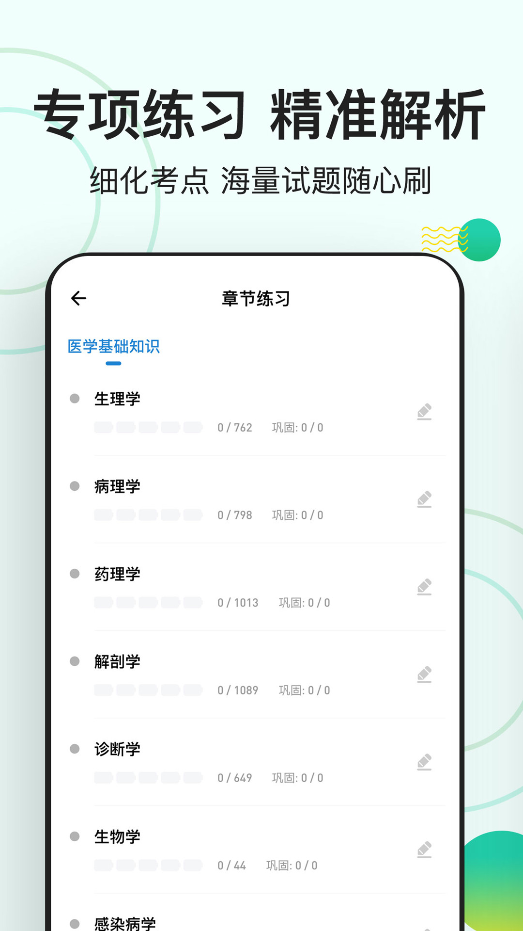 醫(yī)學(xué)基礎(chǔ)知識(shí)練題狗截圖(2)