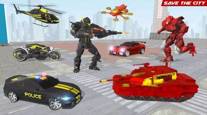 美國警用機器人汽車大戰(zhàn)截圖(4)