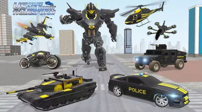美國警用機器人汽車大戰(zhàn)截圖(3)