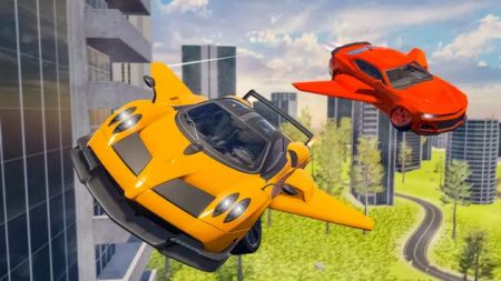 真正的運(yùn)動飛行汽車3d截圖(4)