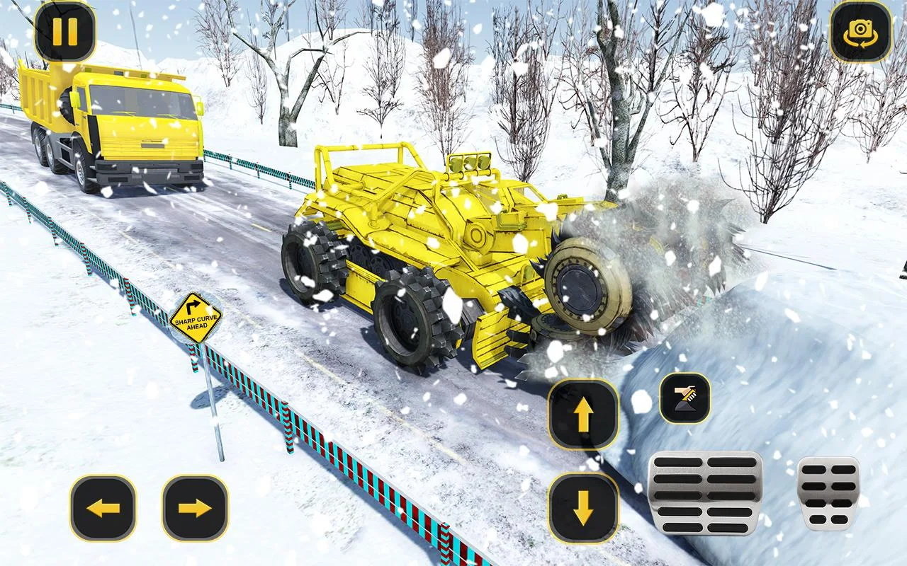 雪地貨車模擬運(yùn)輸截圖(1)