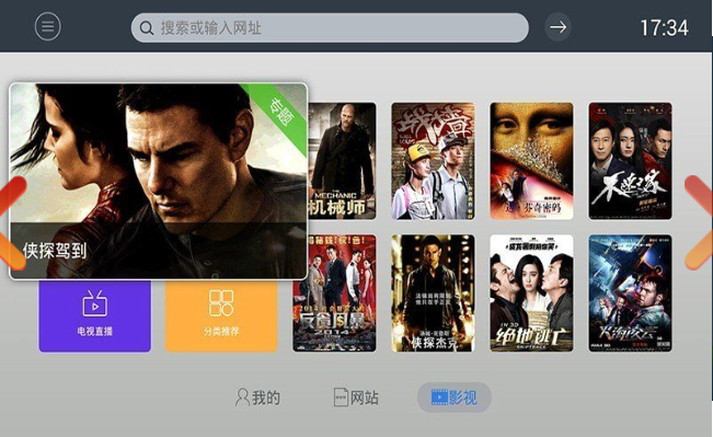 飛視瀏覽器tv版領先版截圖(4)
