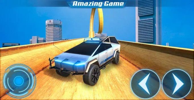 賽博皮卡汽車特技截圖(3)