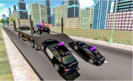 警車(chē)運(yùn)輸卡車(chē)截圖(3)