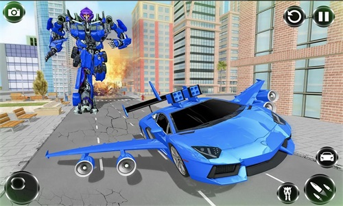 飛行汽車超級機(jī)器人截圖(3)