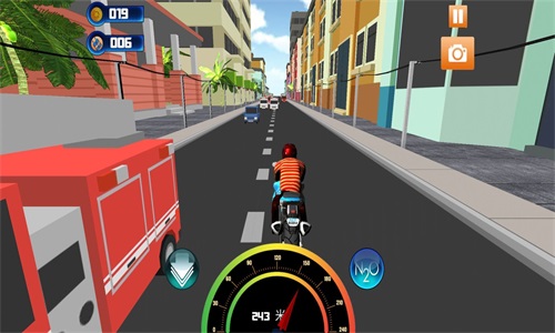 真實公路摩托車3D截圖(4)