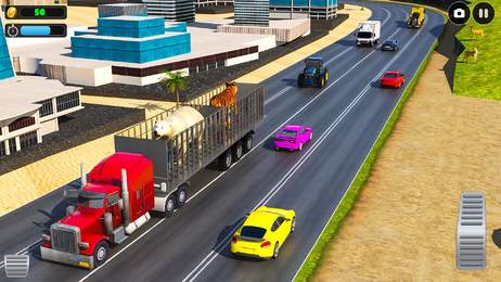 農場動物貨運卡車模擬3D截圖(1)