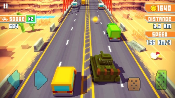 方塊公路高速賽車(chē)截圖(2)