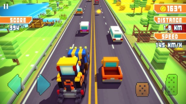方塊公路高速賽車(chē)截圖(3)