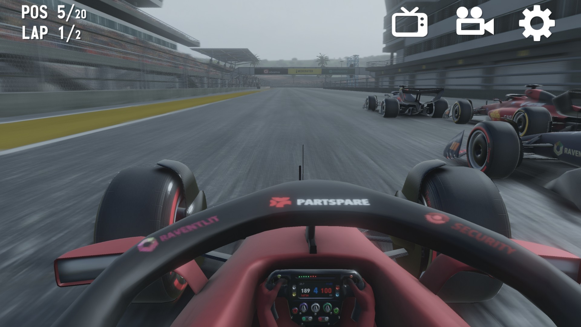 F1方程式賽車(chē)手機(jī)版截圖(1)