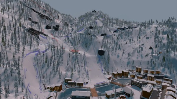 高山滑雪模擬器手機版截圖(1)