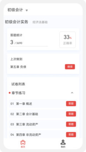 初級會計新題庫截圖(3)