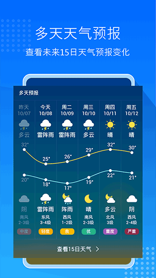 天氣預報大字版截圖(3)