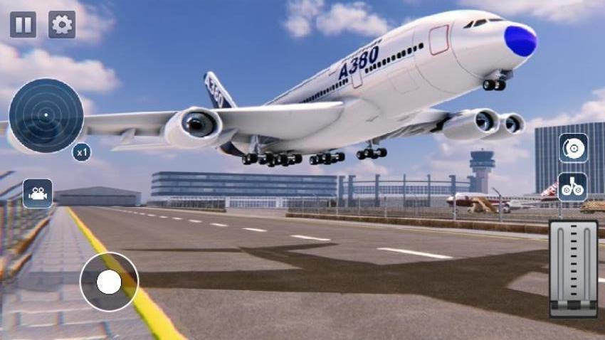 空中飛機飛行截圖(3)