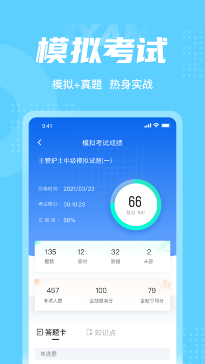 主管護士中級考試聚題庫截圖(2)