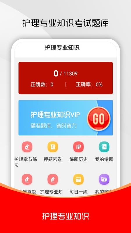 護(hù)理專業(yè)知識刷題庫截圖(3)