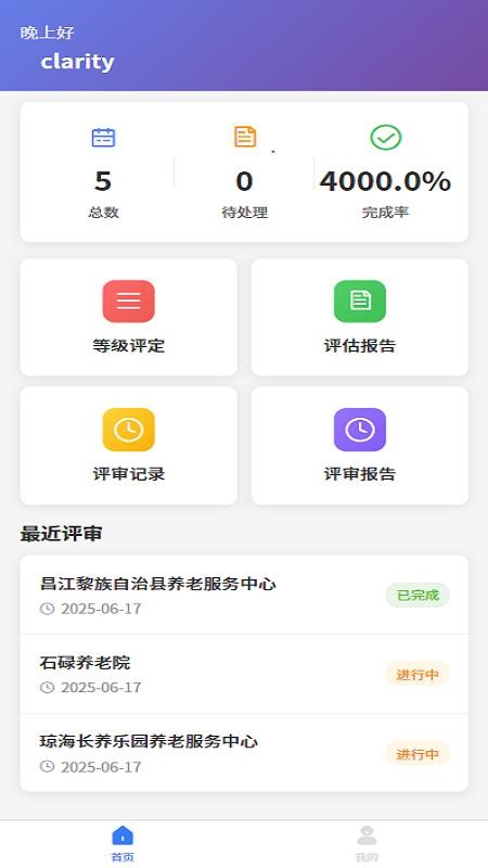 養(yǎng)老機構(gòu)等級評定系統(tǒng)截圖(4)