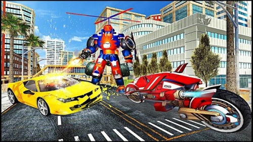 超級車變形機器人英雄截圖(1)
