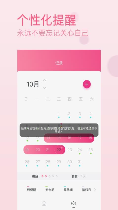 月經(jīng)期排卵期助手截圖(1)