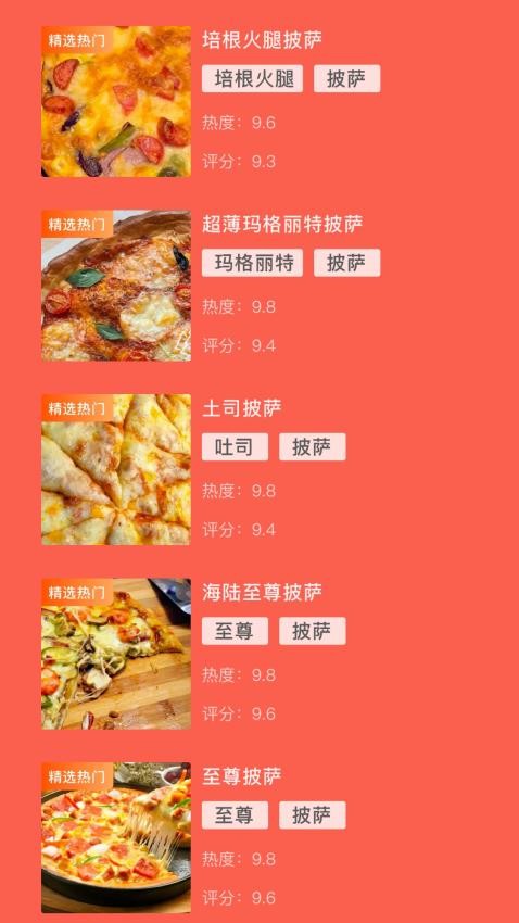 可口的披薩店截圖(1)