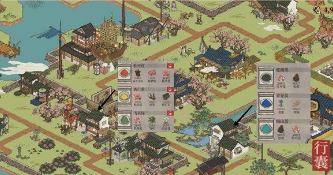 《江南百景圖》新桃花村望月之約資源兌換點(diǎn)位置分享