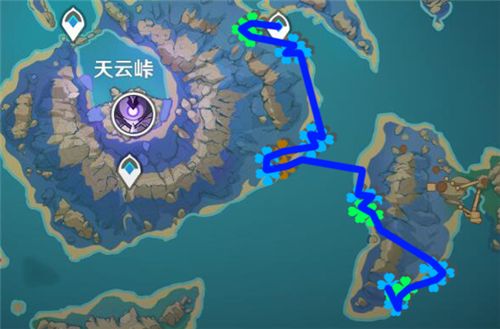 《原神》飄浮靈收集路線(xiàn)分布圖分享