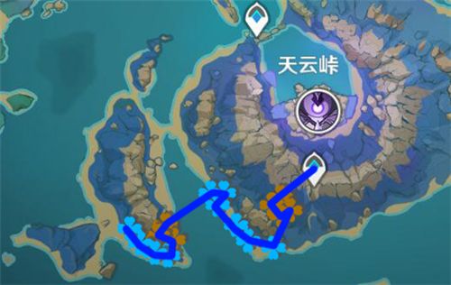 《原神》飄浮靈收集路線(xiàn)分布圖分享