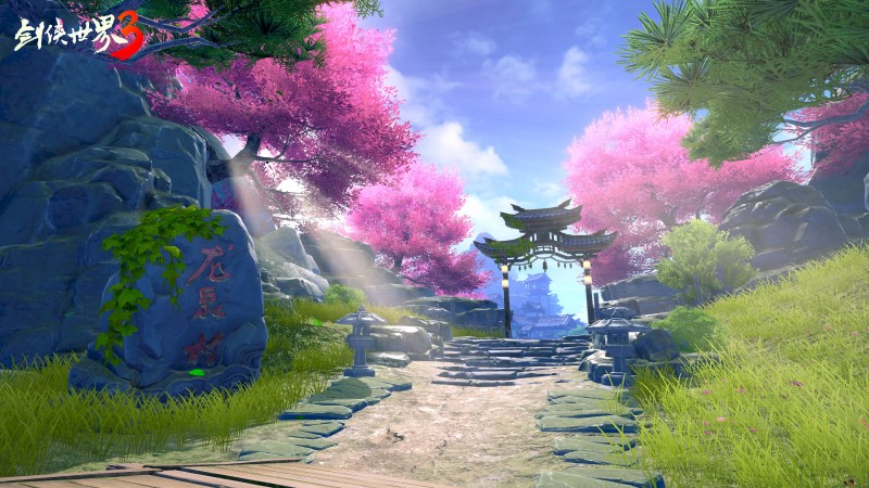 《劍俠世界3》至美江湖風(fēng)景每一幀都是壁紙！
