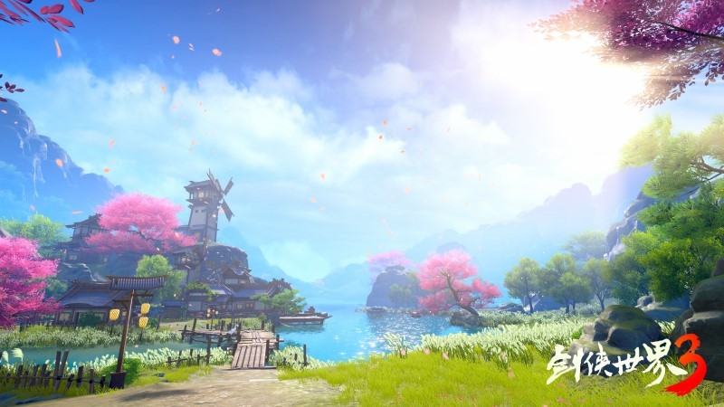 《劍俠世界3》至美江湖風(fēng)景每一幀都是壁紙！