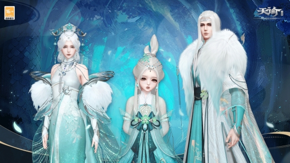 《天諭》手游幻想風(fēng)時(shí)裝畫(huà)中華服似夢(mèng)似幻